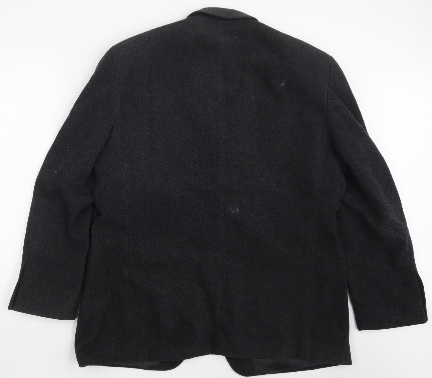 Pinstripe Mens Black   Jacket Suit Jacket Size 42