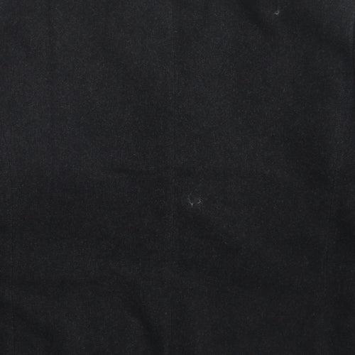 Pinstripe Mens Black   Jacket Suit Jacket Size 42