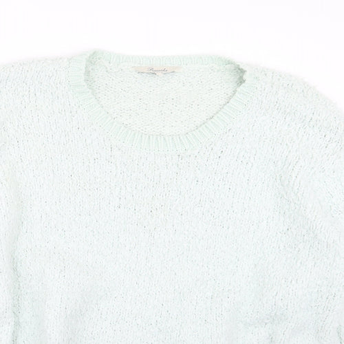 Peacocks Womens Green   Pullover Jumper Size XL
