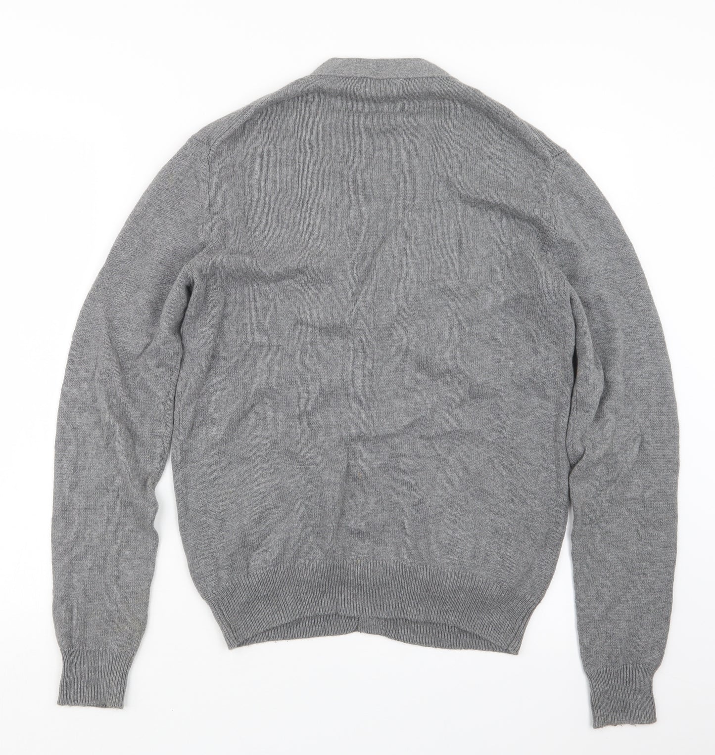 Gap Mens Grey  Knit Cardigan Jumper Size XS