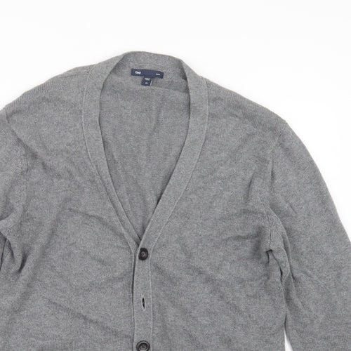 Gap Mens Grey  Knit Cardigan Jumper Size XS