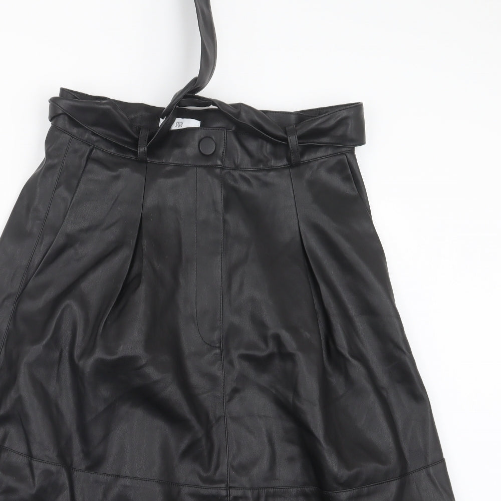 La Redoute Womens Black   A-Line Skirt Size 14