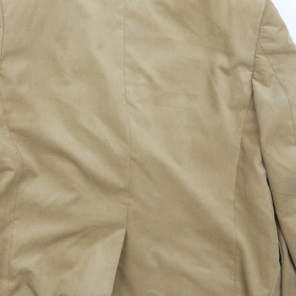 Marks and Spencer Mens Beige   Jacket Suit Jacket Size 42