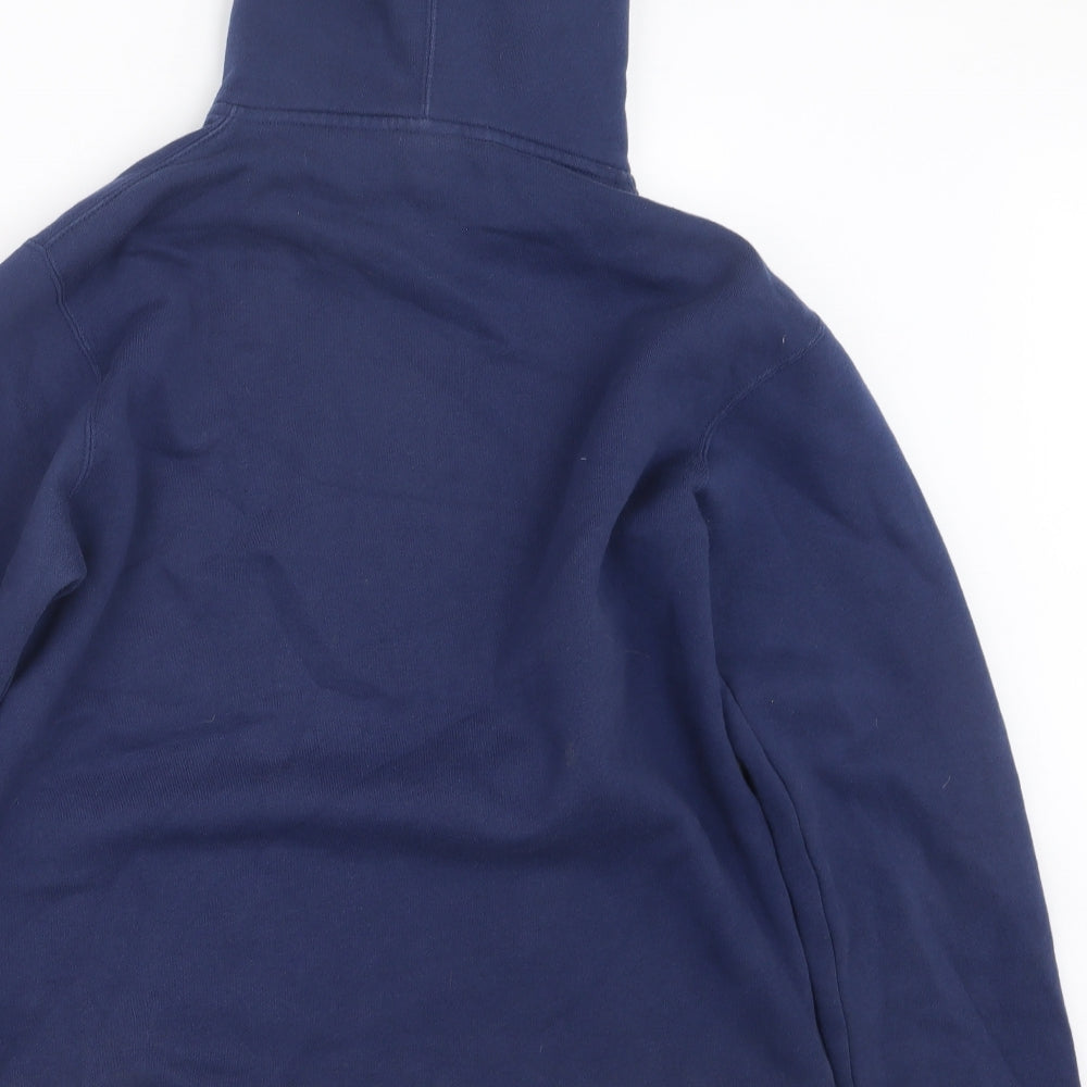 Stussy Womens Blue   Pullover Hoodie Size M