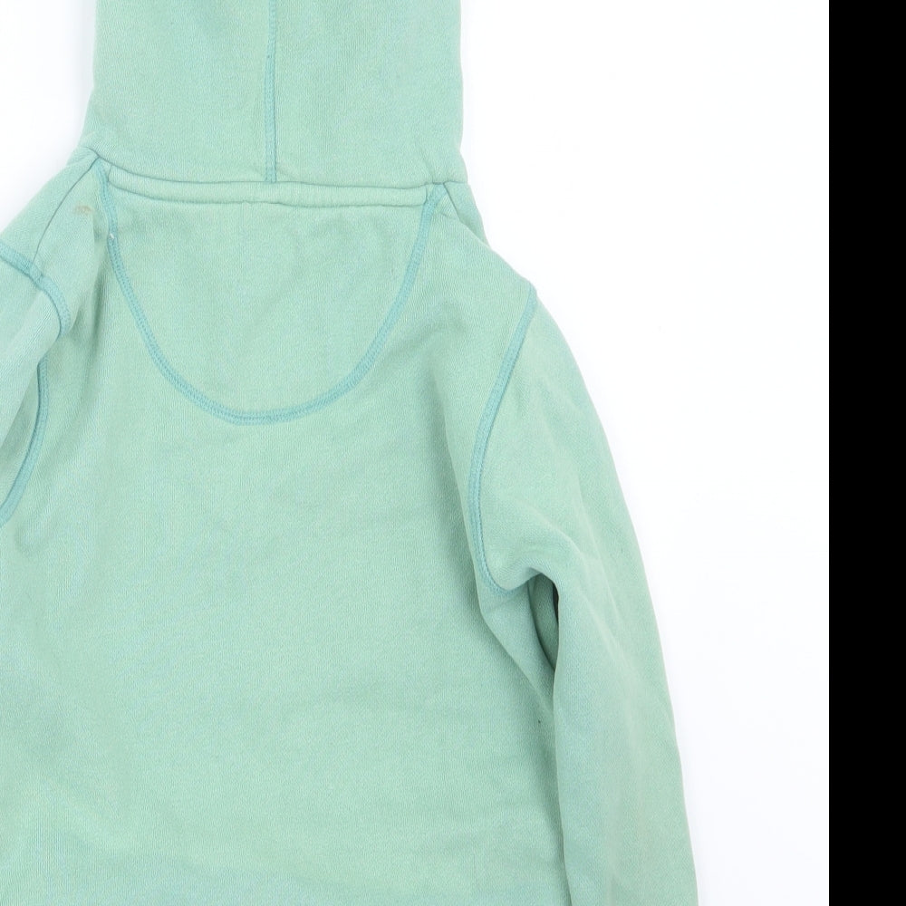 Fat Face Girls Green   Pullover Hoodie Size 8-9 Years