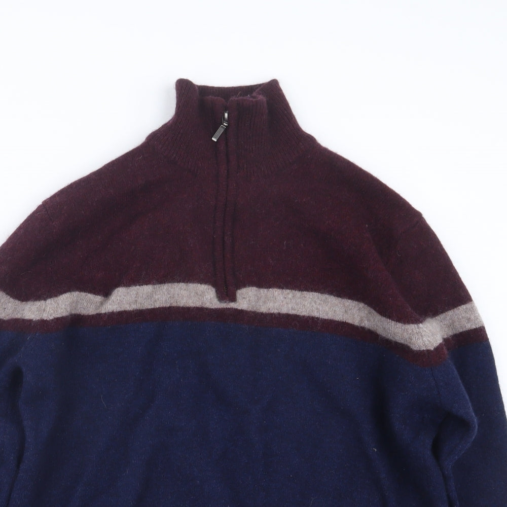 TU Mens Blue   Pullover Sweatshirt Size XL
