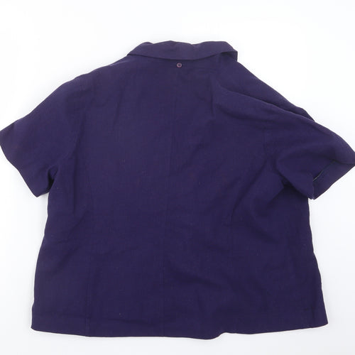 Hudson & Onslow Womens Blue   Jacket  Size 18