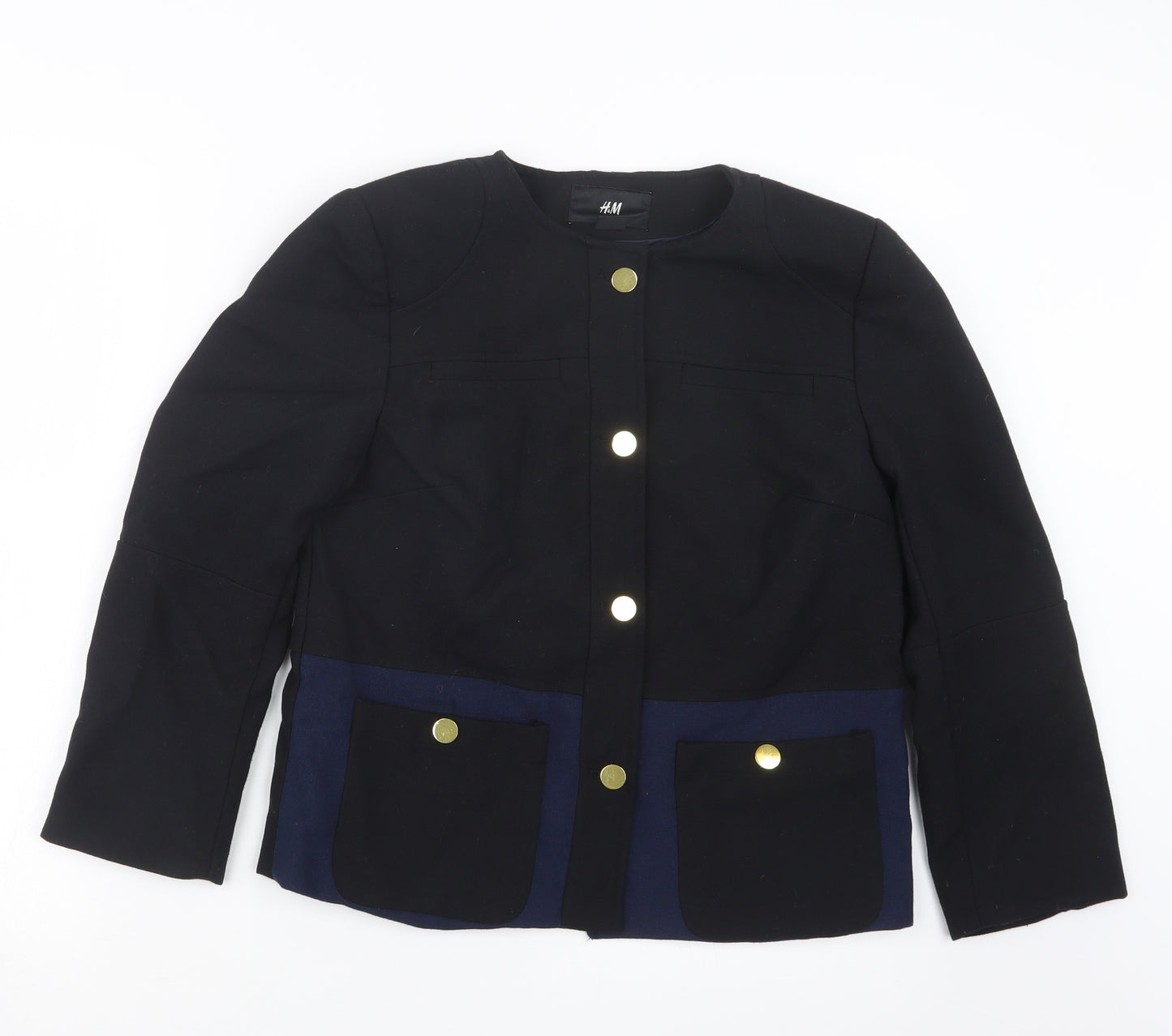 H&M Womens Black   Jacket  Size 10