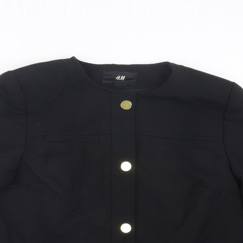 H&M Womens Black   Jacket  Size 10