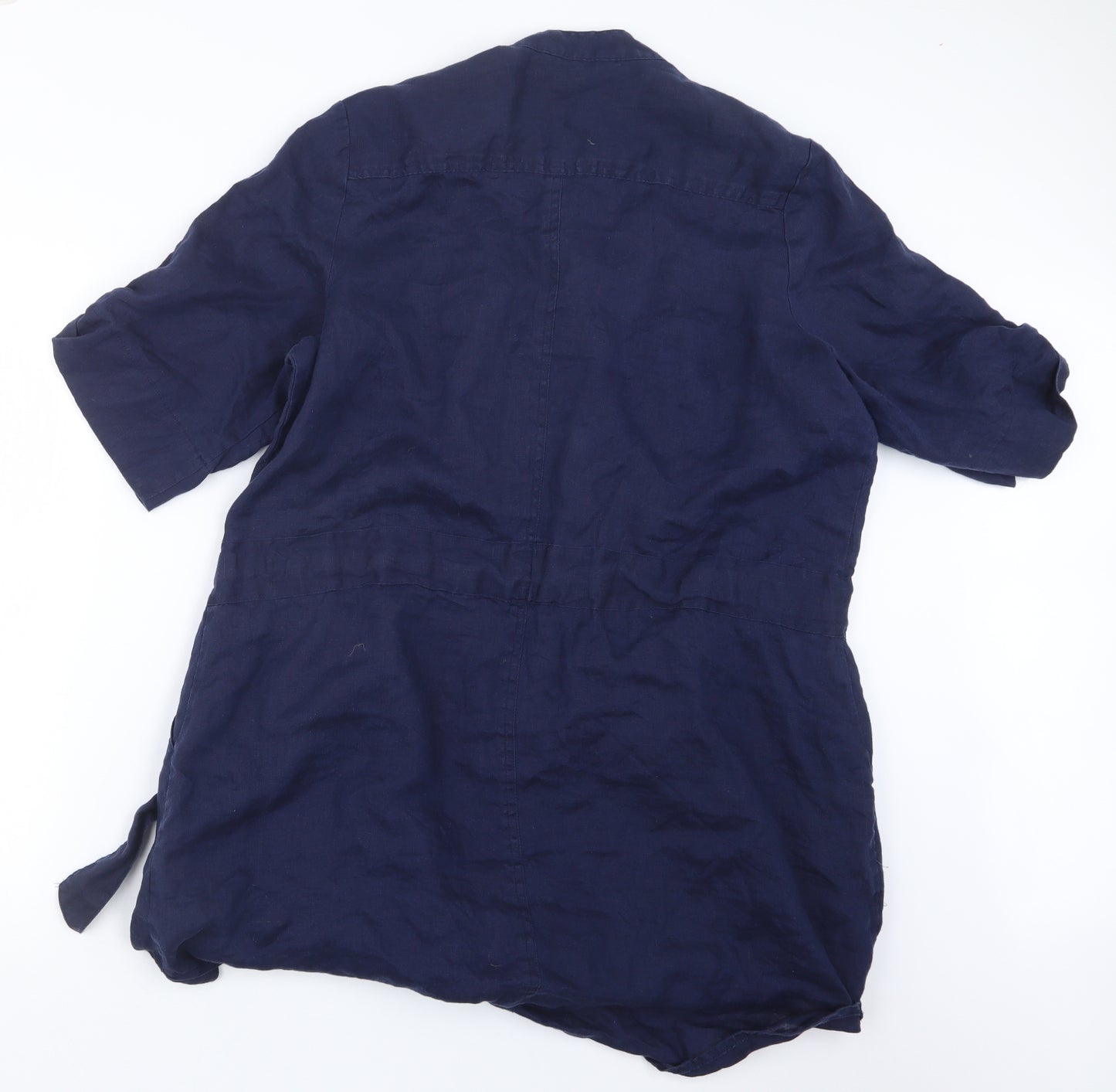 Marks and Spencer Womens Blue   Basic Button-Up Size 20