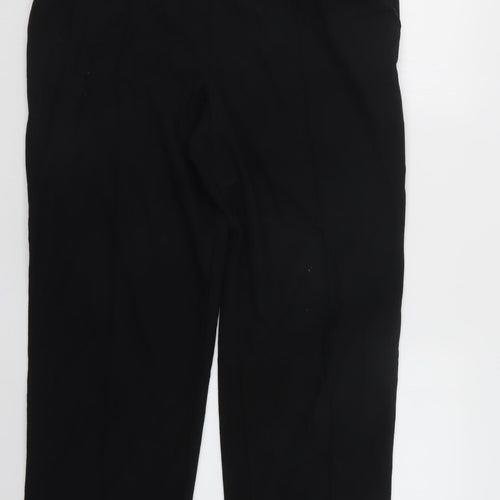 Preworn Womens Black   Trousers  Size 30 in L27.5 in