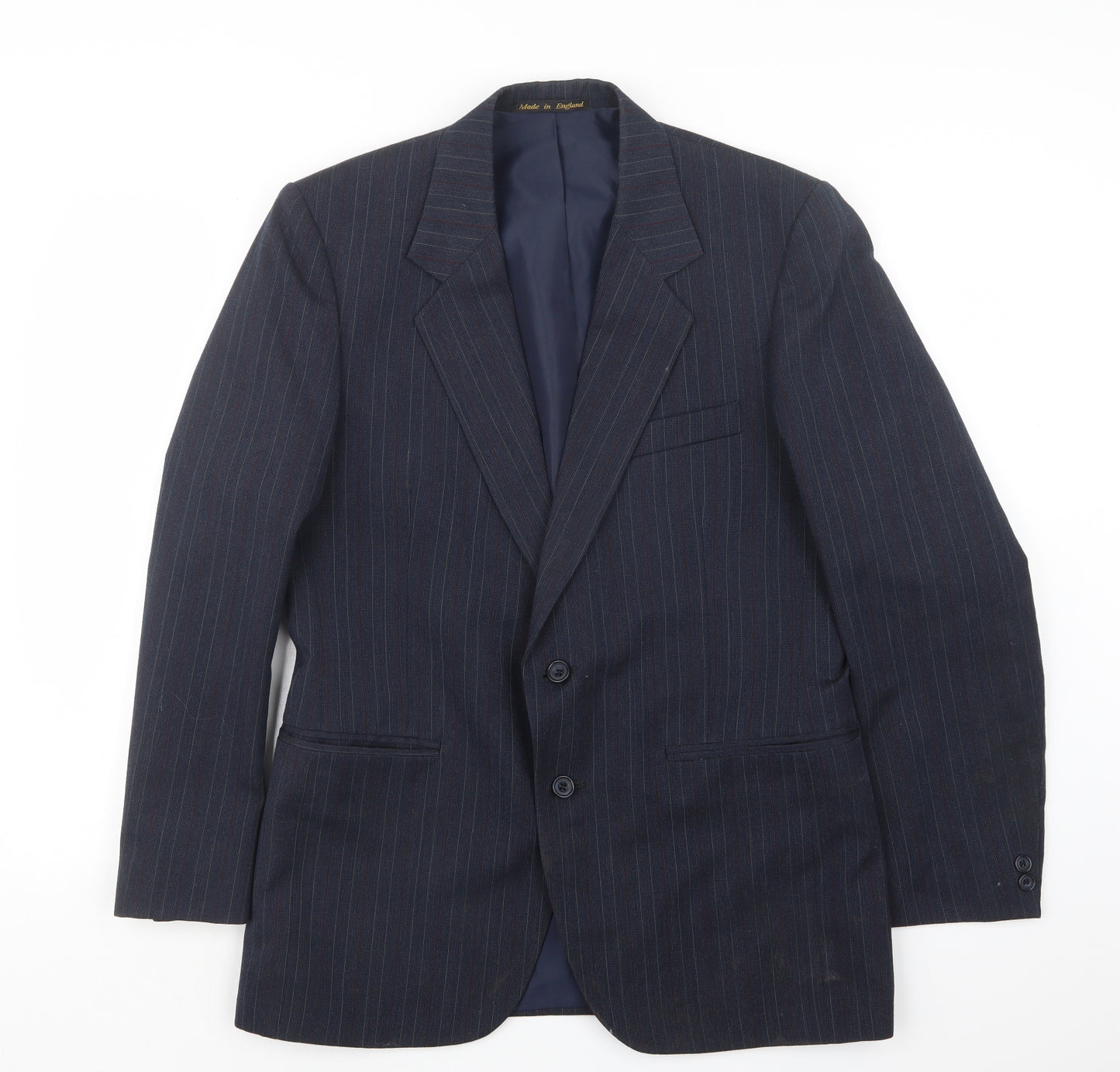 Men's Club Mens Blue   Jacket Suit Jacket Size 36
