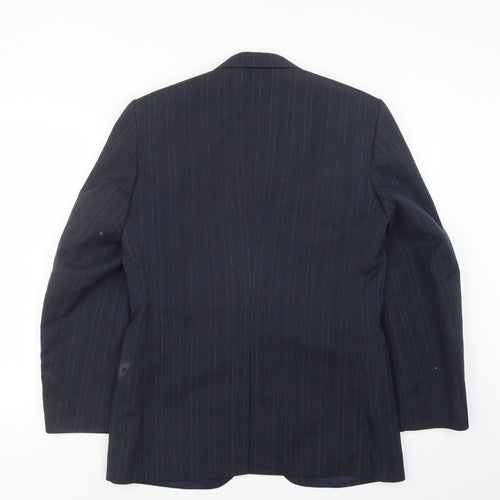 Men's Club Mens Blue   Jacket Suit Jacket Size 36