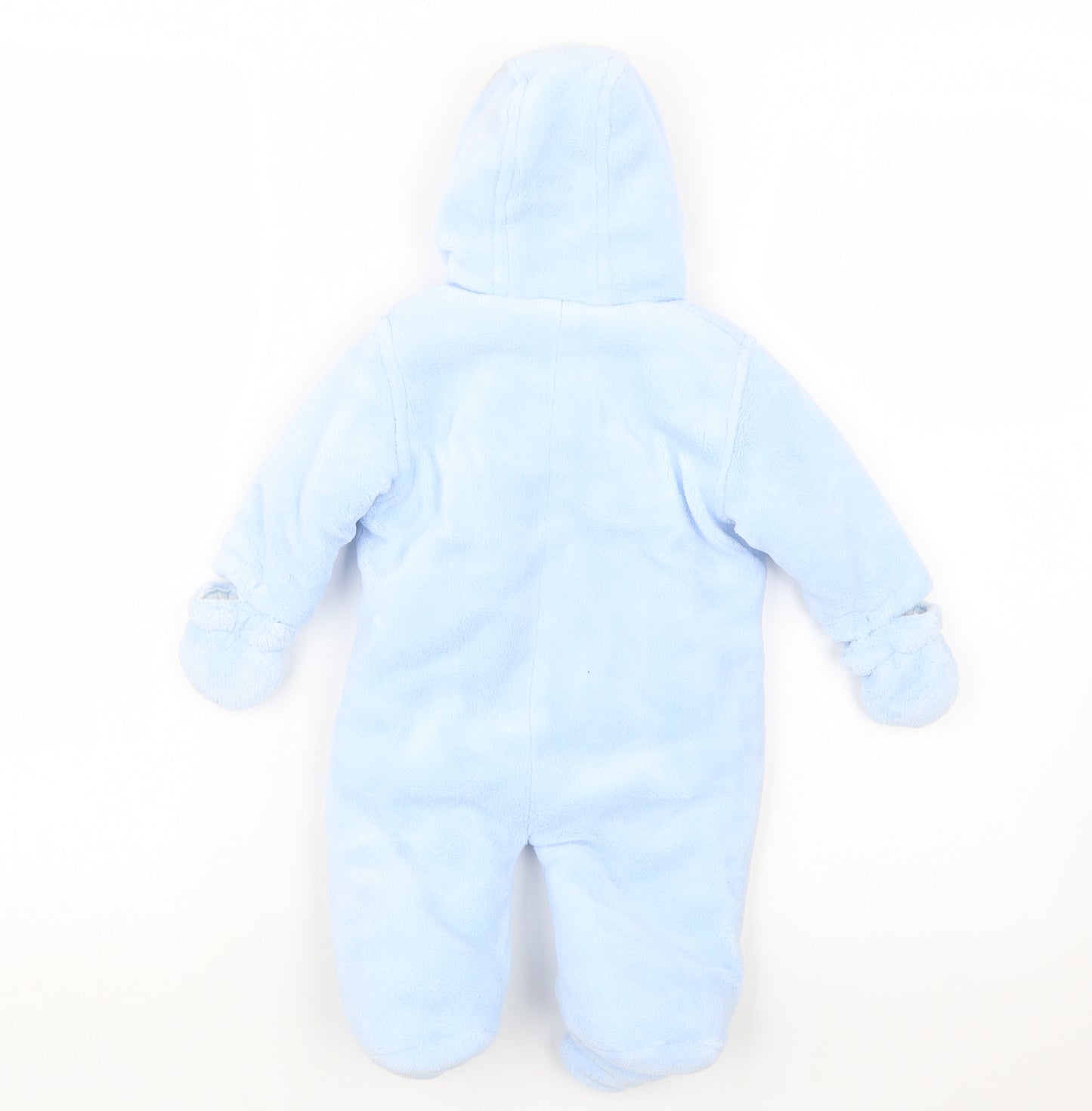Baby Boys Blue   Coverall Outfit/Set Size 0-3 Months
