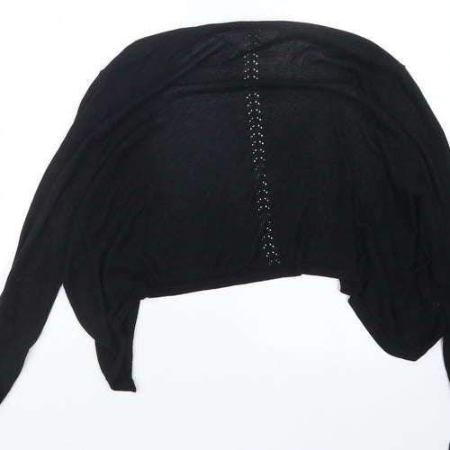 Primark Womens Black   Cardigan Jumper Size 14