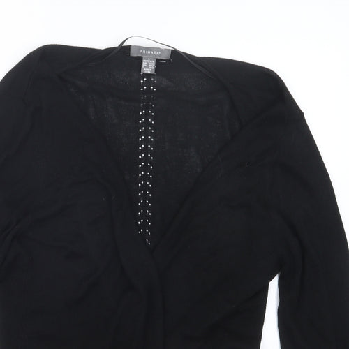 Primark Womens Black   Cardigan Jumper Size 14