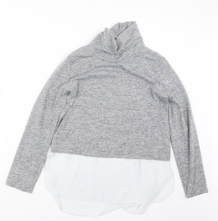 Atmosphere Womens Grey Pullover Jumper Size 8