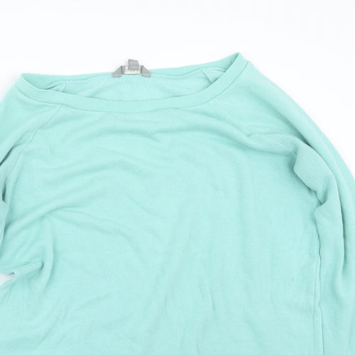 Rubbish Womens Green   Pullover Jumper Size M