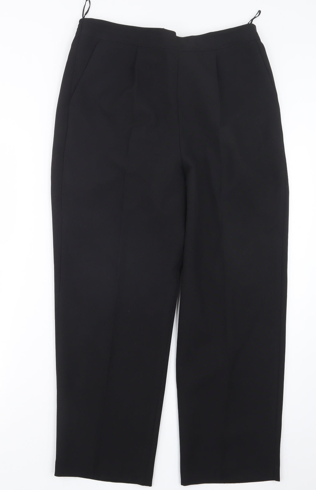 Bonmarché Womens Black   Trousers  Size 12 L24 in
