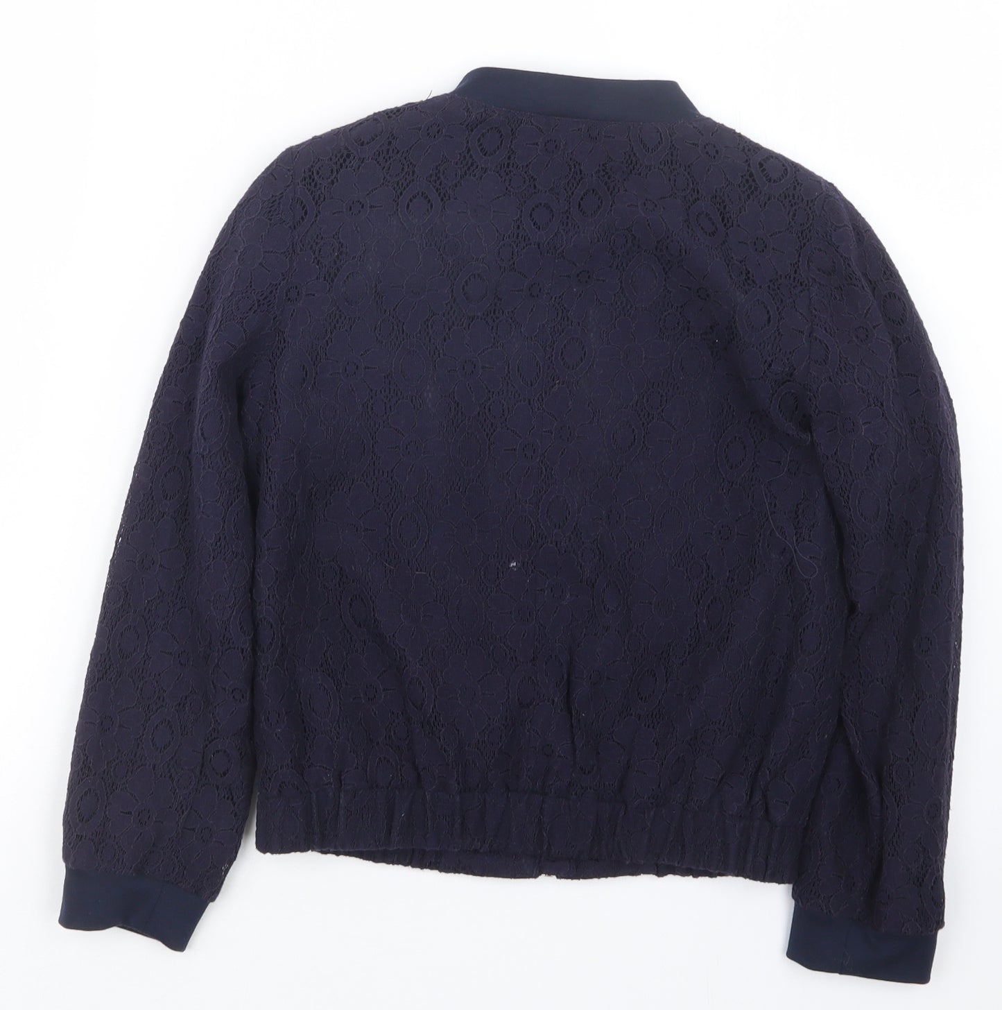 Nutmeg Girls Blue  Lace Jacket  Size 9-10 Years