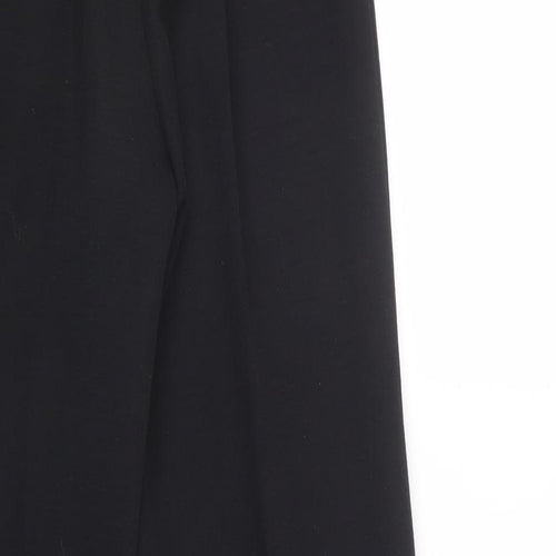 dacron Womens Black   Trousers  Size 14 L30 in