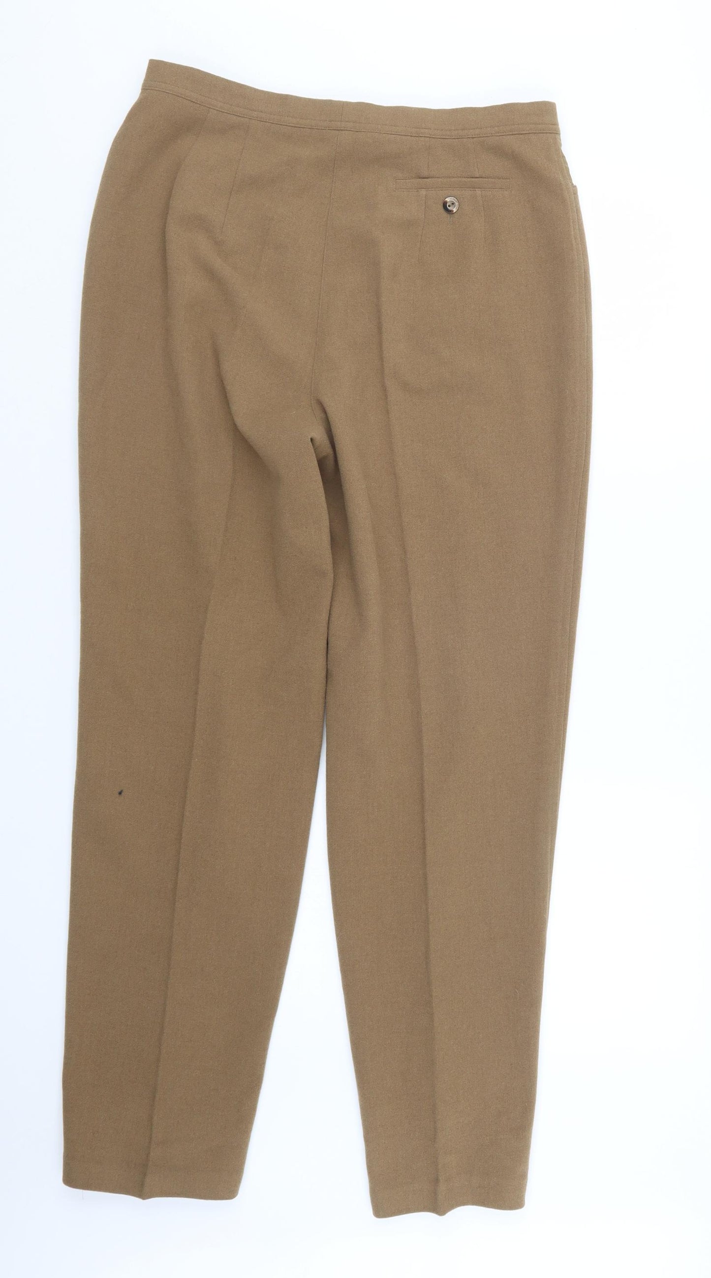 Court Womens Beige   Trousers  Size 16 L30 in