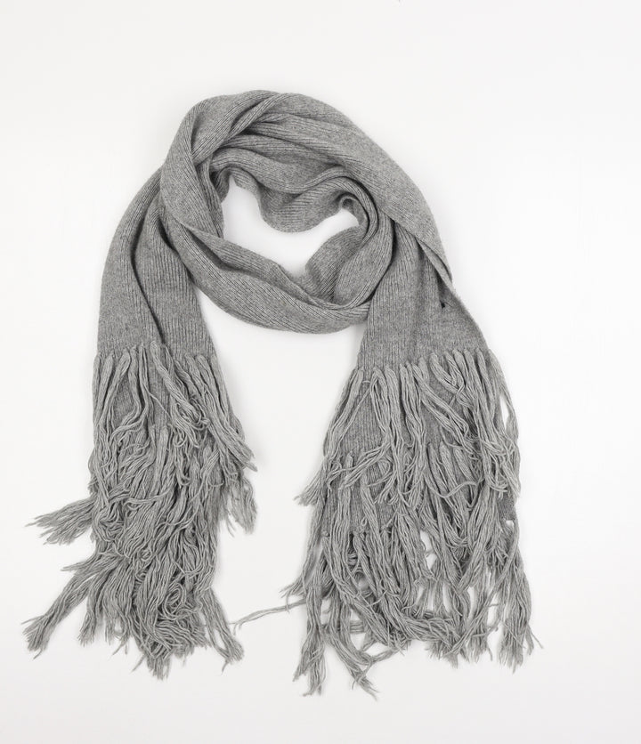 Preworn Womens Grey  Knit  Scarf