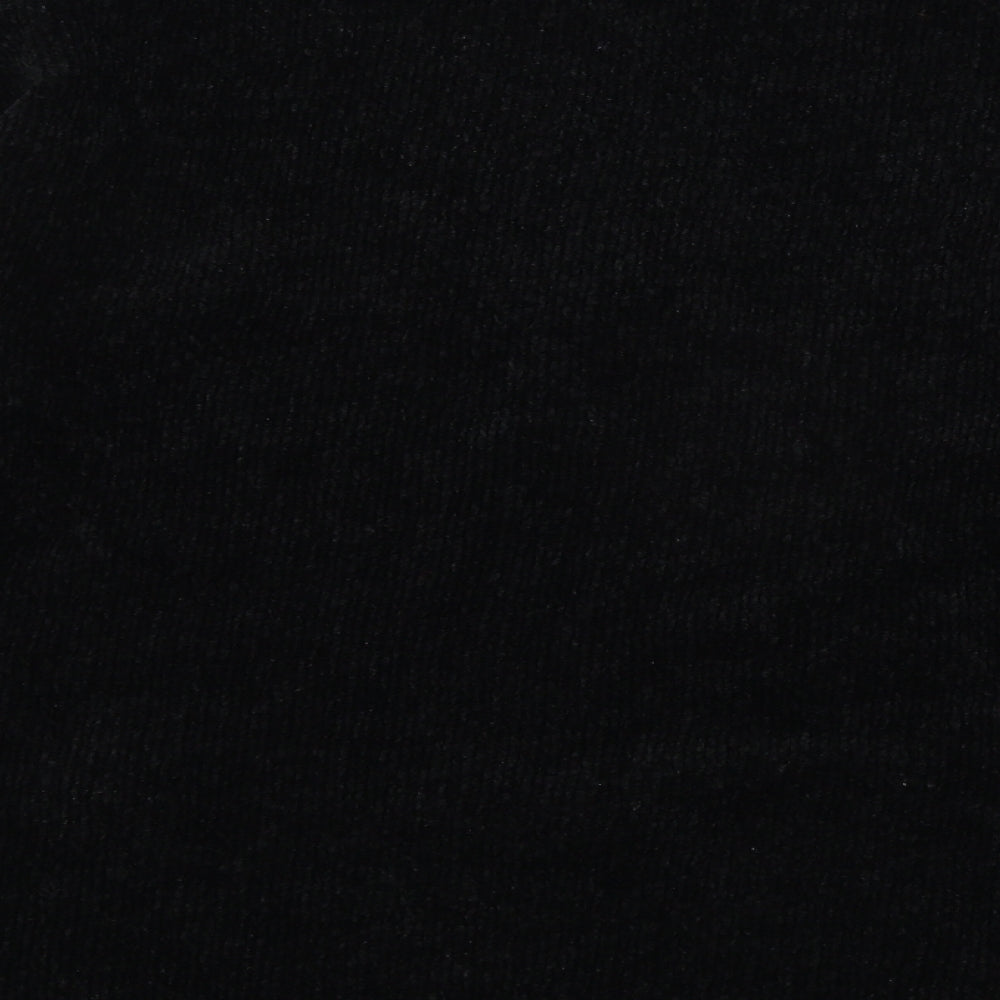 Nutshell Womens Black  Knit Pullover Jumper Size S