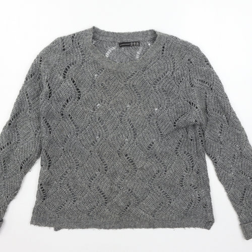 Atmosphere Womens Green  Knit Pullover Jumper Size 12