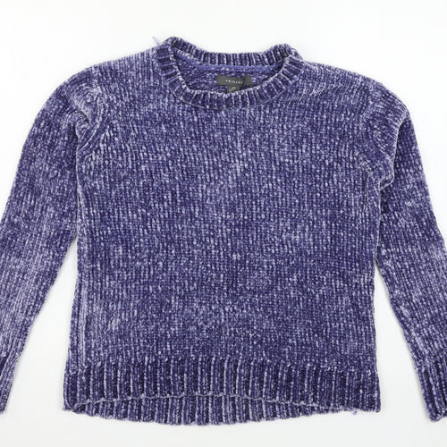 Primark Womens Blue  Knit Pullover Jumper Size 4