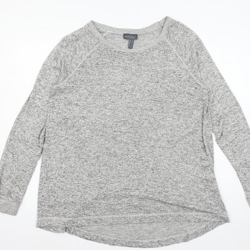 Modern Soul Womens Grey  Knit Pullover Jumper Size M