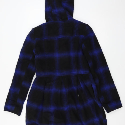 Be Beau Womens Black   Parka Coat Size 8