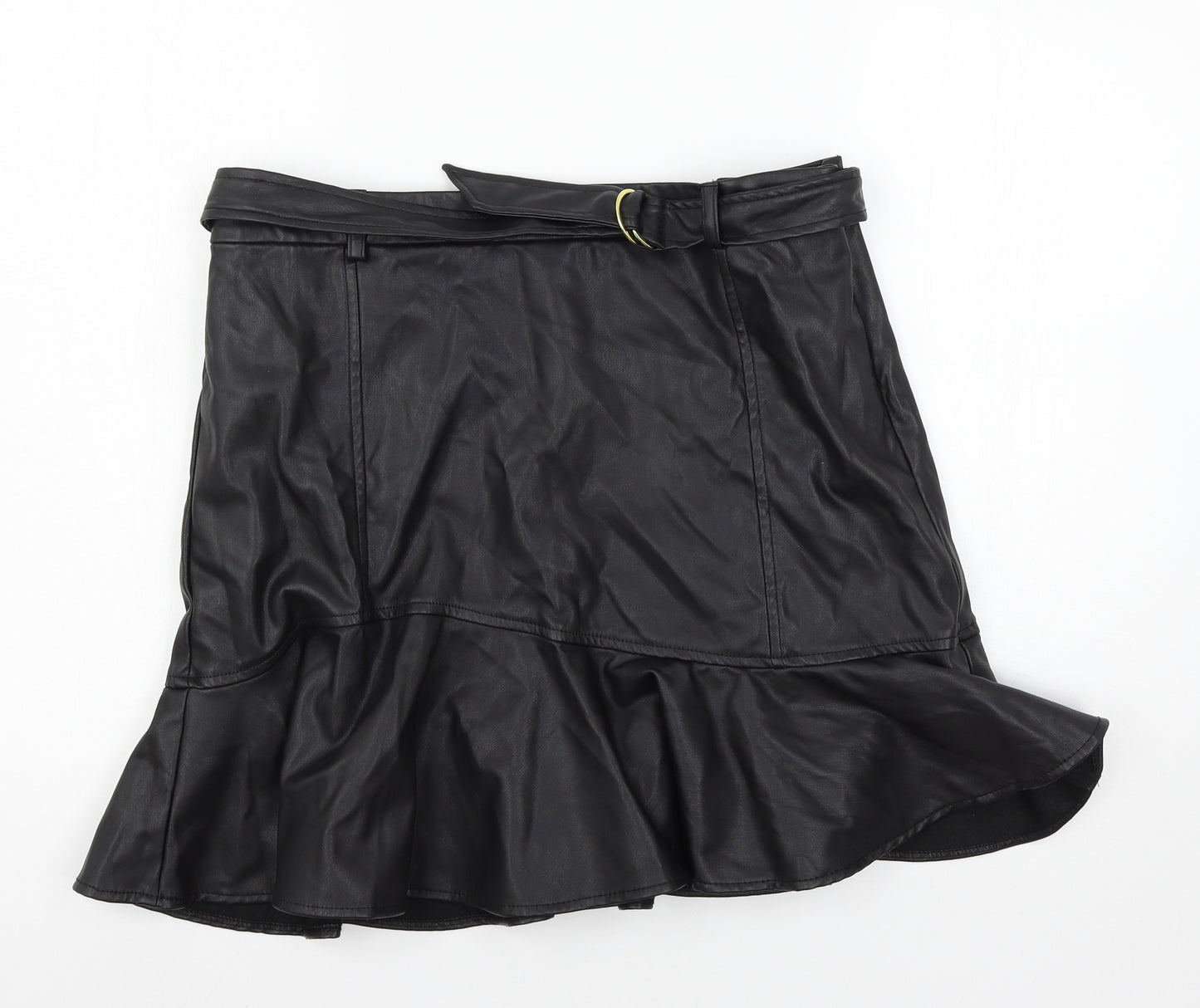 New Look Womens Black   A-Line Skirt Size 16