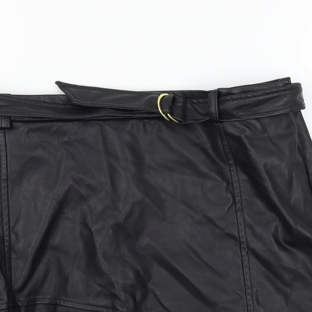 New Look Womens Black   A-Line Skirt Size 16