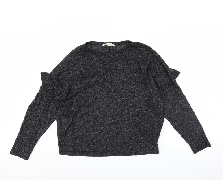 F&F Womens Black Pullover Jumper Size 12