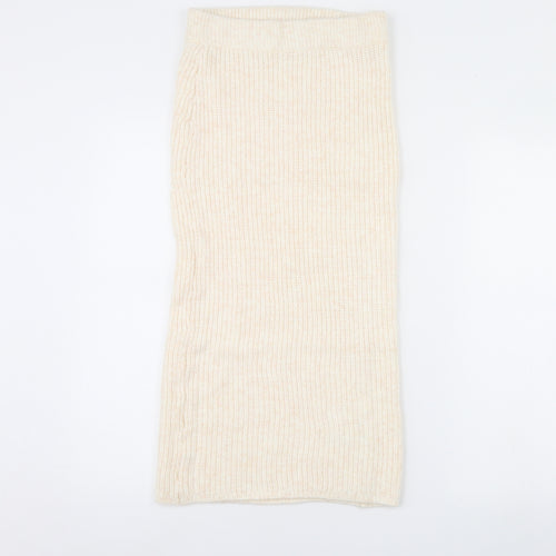 ASOS Womens Beige   Straight & Pencil Skirt Size 6