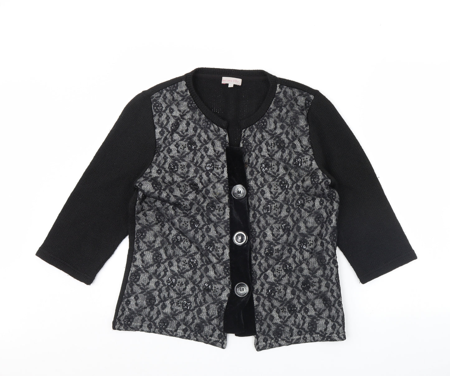 m&S Womens Black   Jacket  Size L