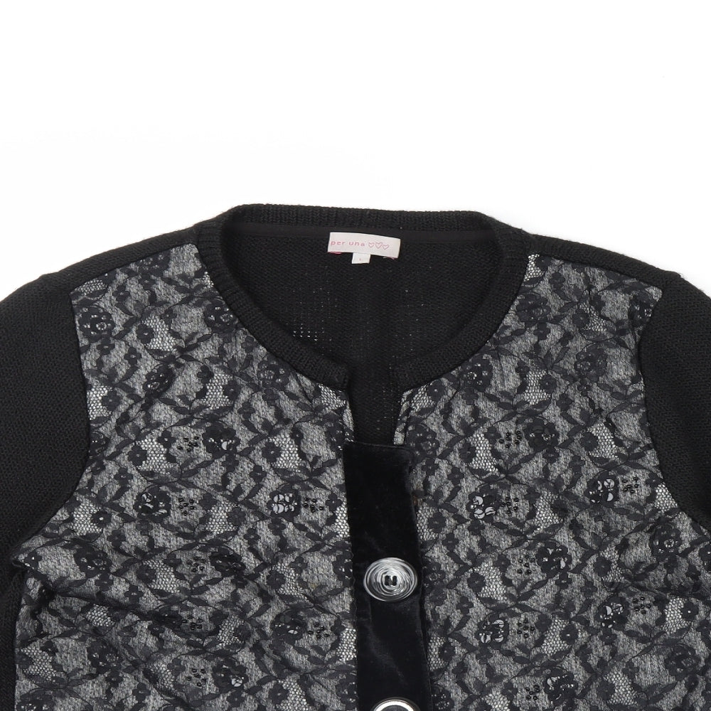 m&S Womens Black   Jacket  Size L