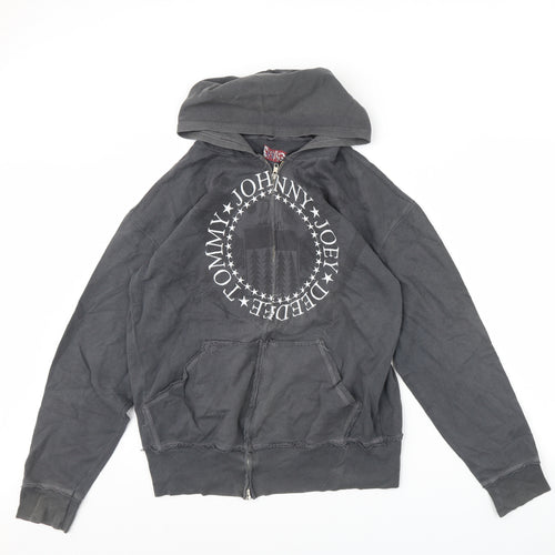 Preworn Womens Grey   Pullover Hoodie Size M