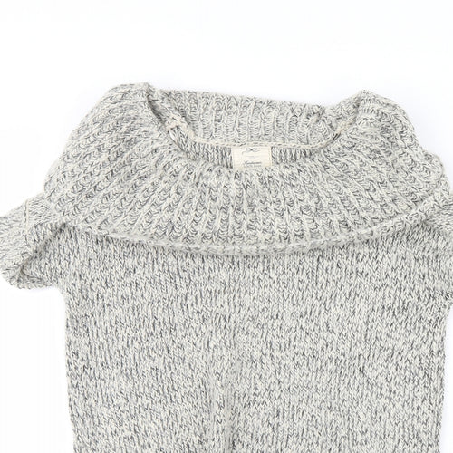 New Look Womens Grey   Pullover Jumper Size S