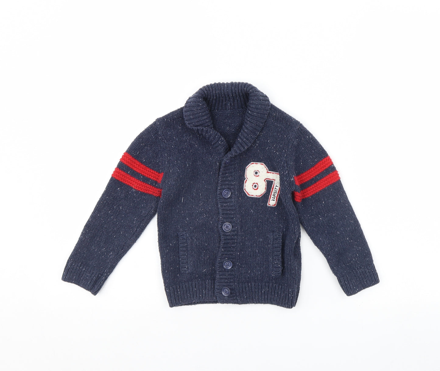 Preworn Boys Blue   Jacket  Size 2 Years