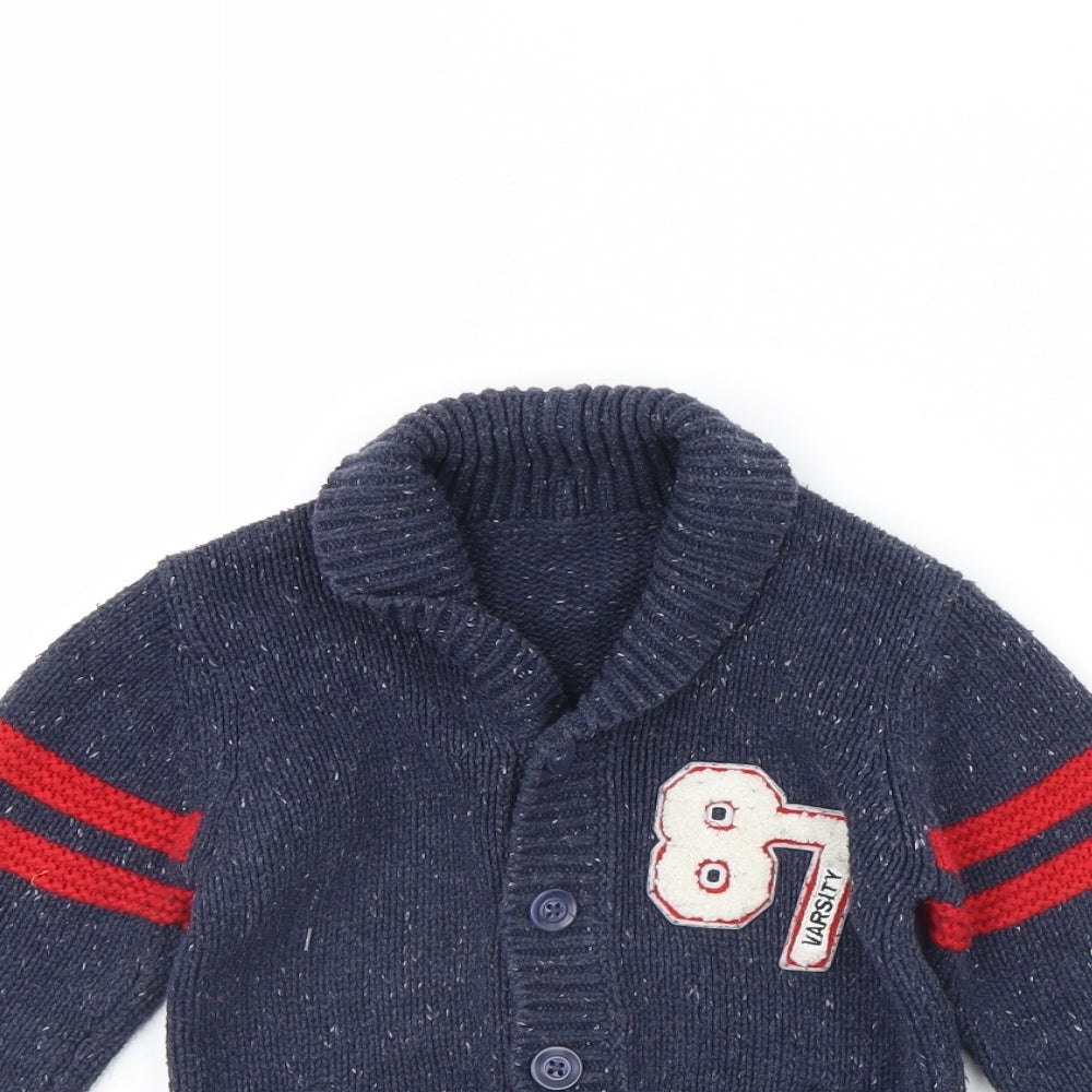 Preworn Boys Blue   Jacket  Size 2 Years