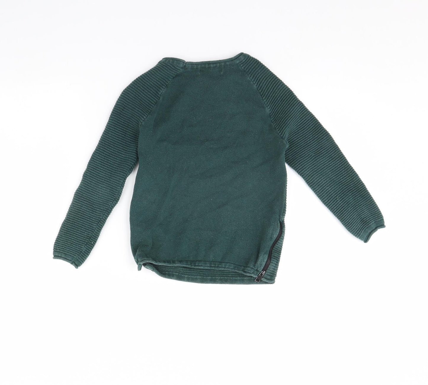 Primark Boys Green   Pullover Jumper Size 5 Years