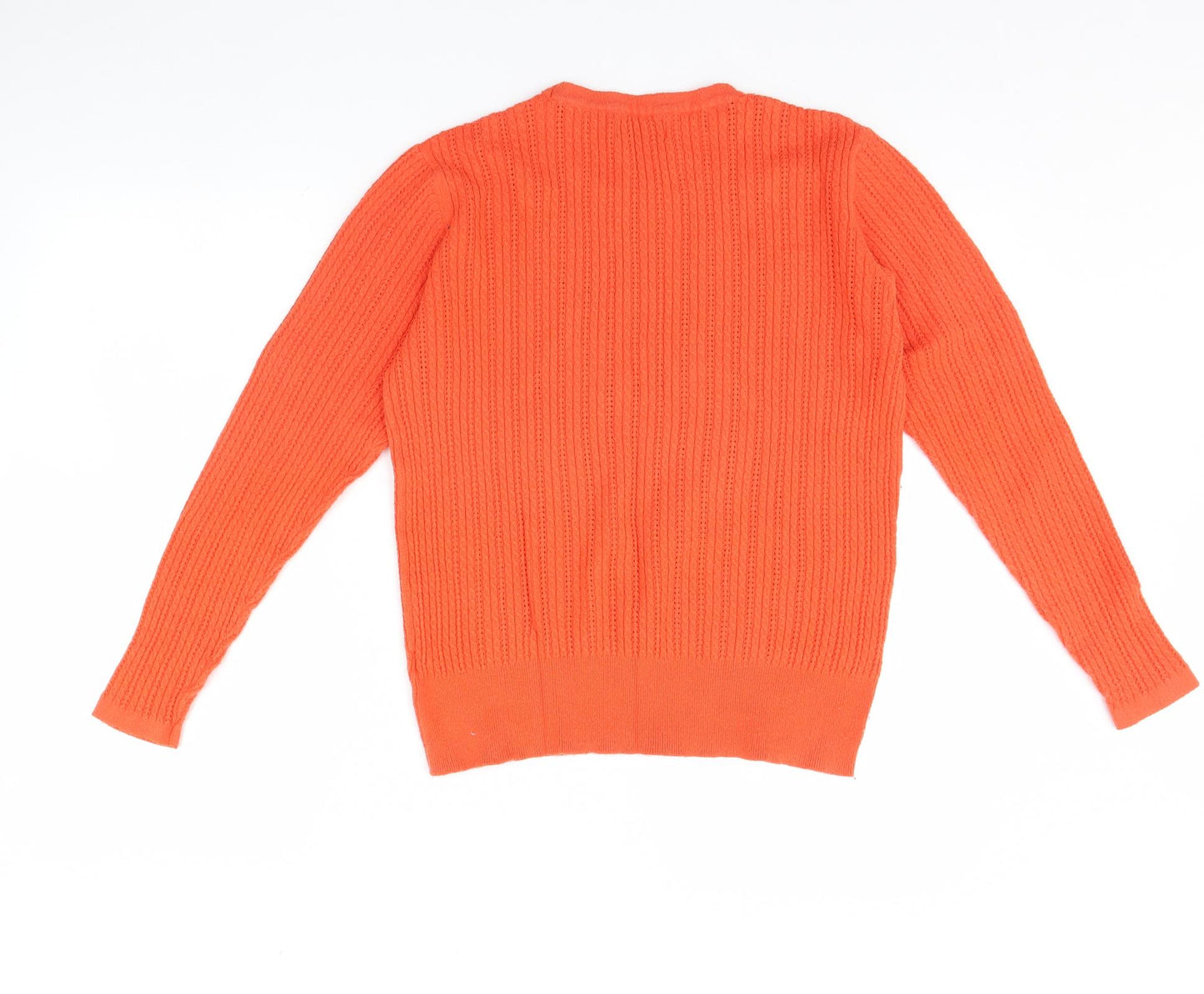 Papaya Womens Orange   Pullover Jumper Size 16