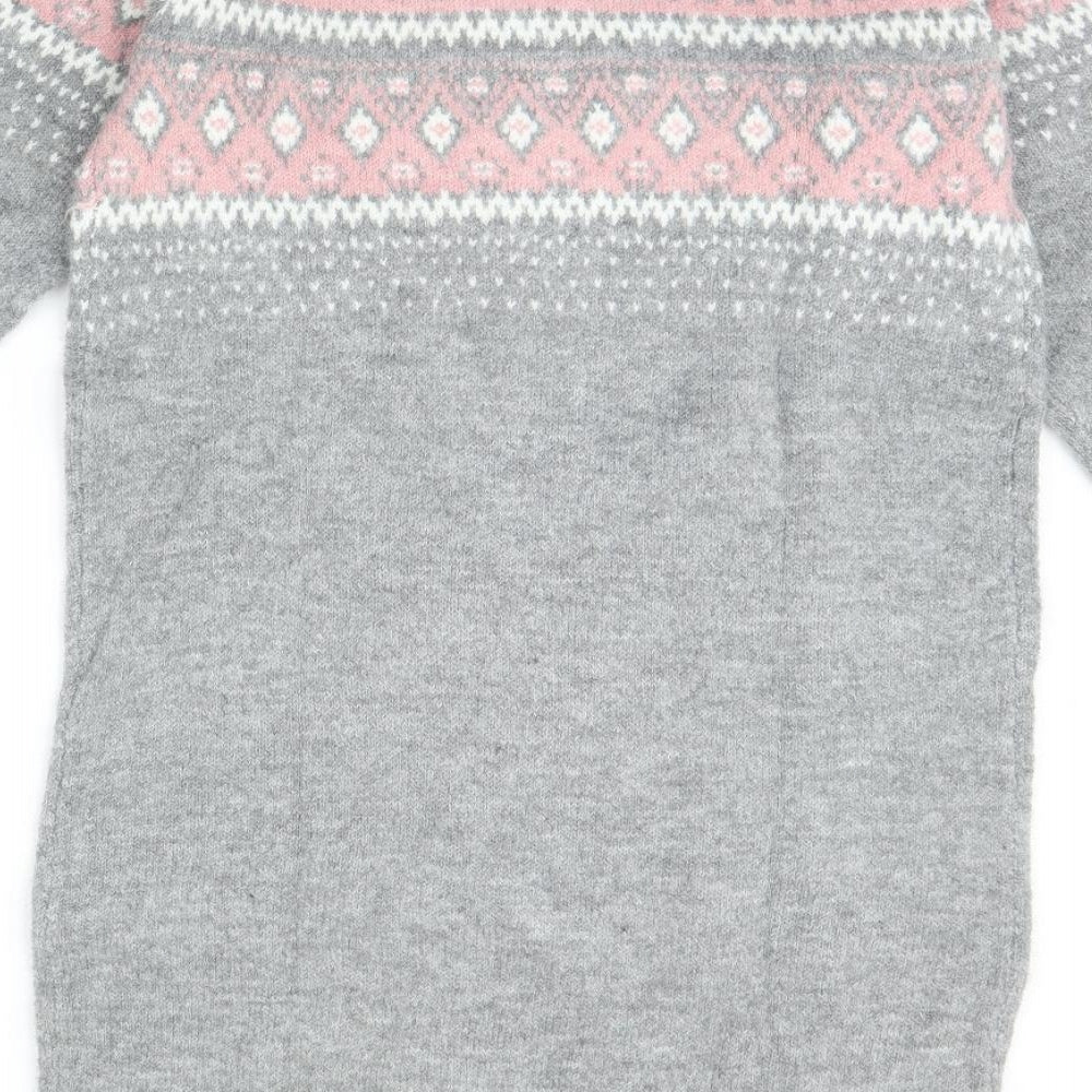 ESMARA Womens Grey   Jumper Dress  Size 12