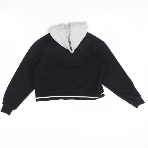 Primark Girls Grey   Pullover Hoodie Size 10 Years