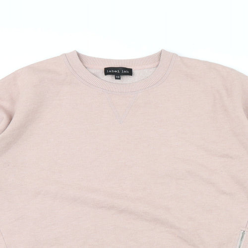 Label Lab Womens Pink   Pullover Jumper Size 10