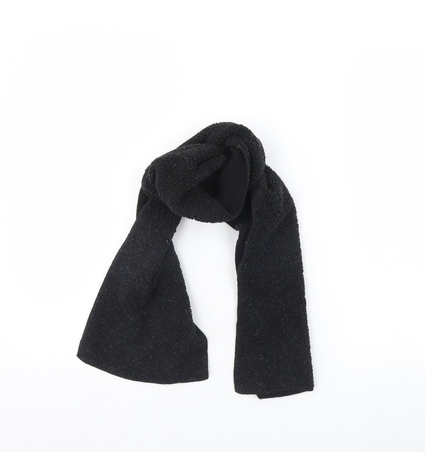 Preworn Womens Black    Scarf