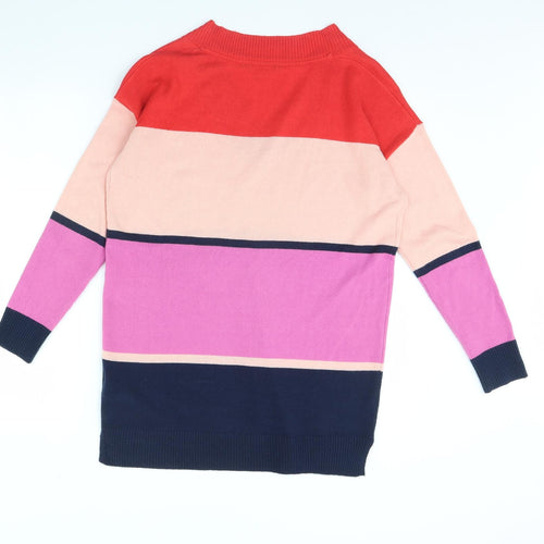 Principles Womens Blue Striped  Pullover Jumper Size 10