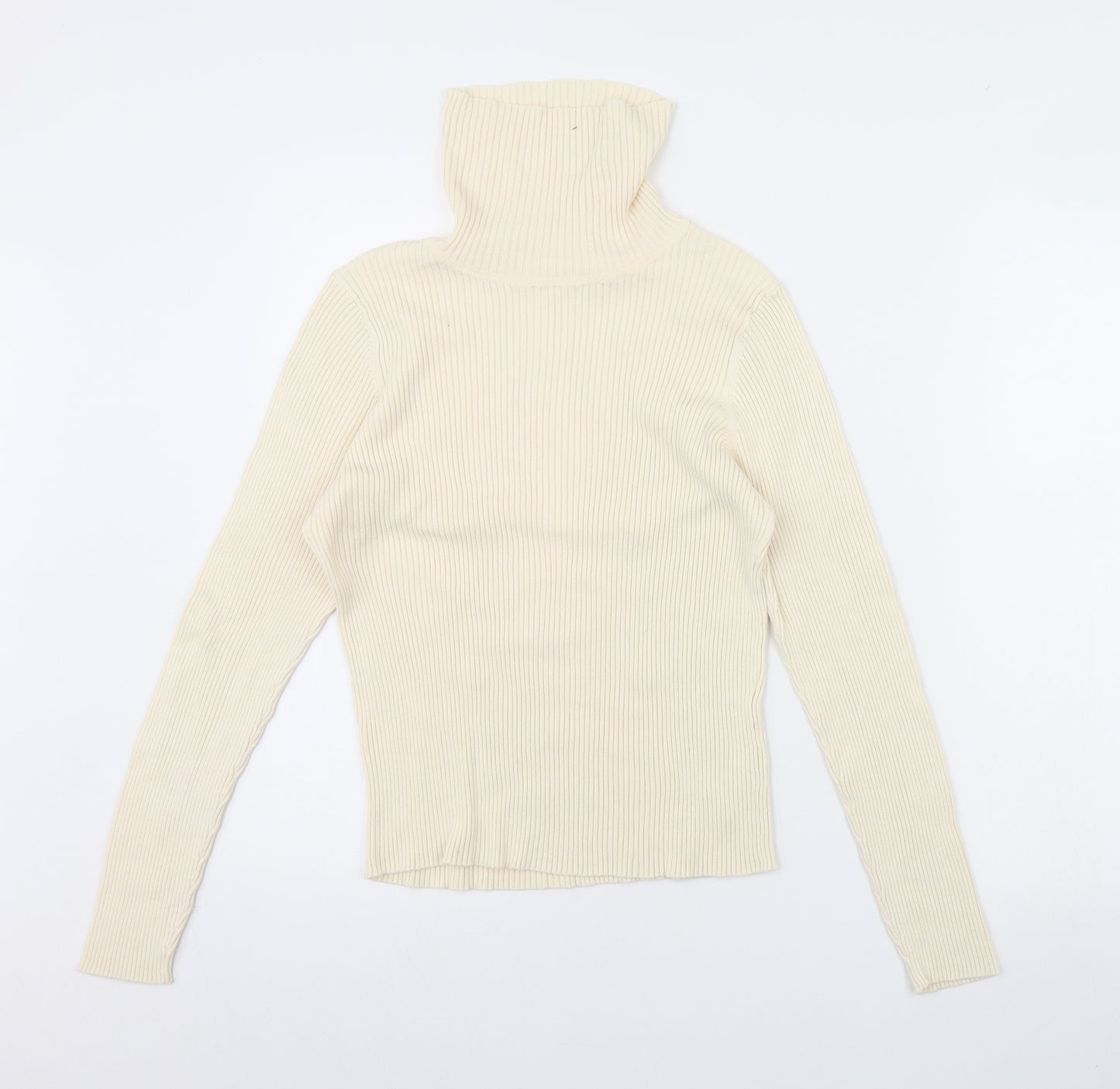 M&s Womens Ivory   Pullover Jumper Size 20